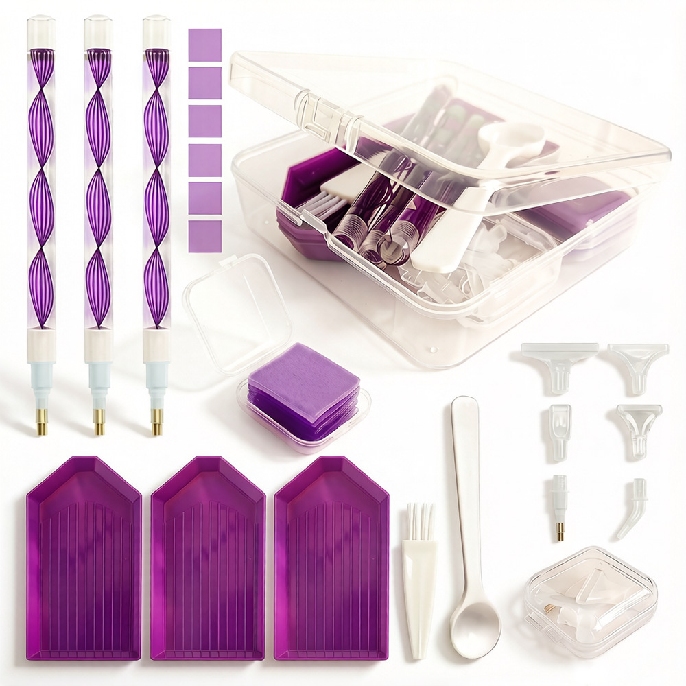 Women Accessories Box - Perlengkapan Alat Lukis Berlian DIY 4