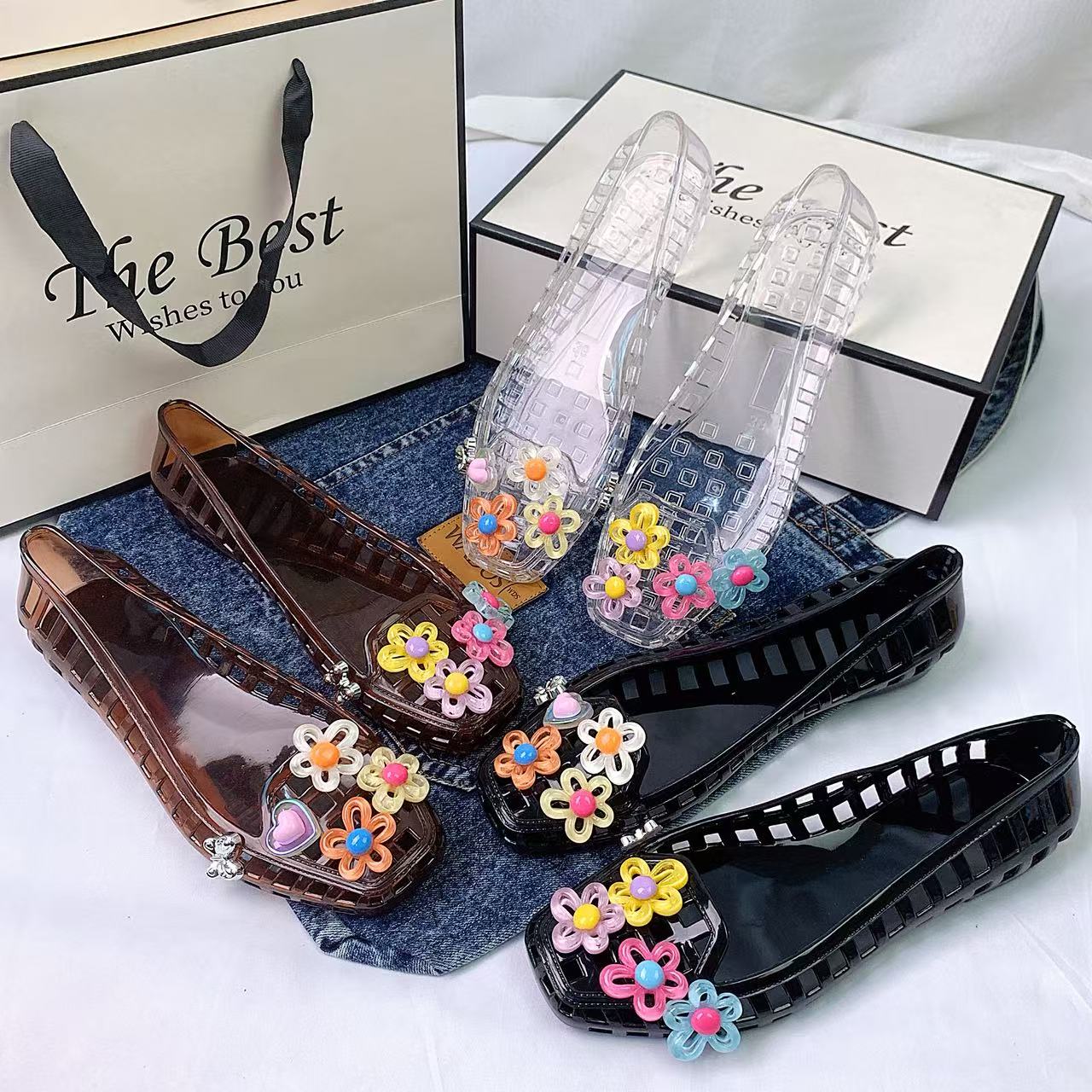 Women'S Accessories For Shoes - Sepatu Wanita Modis Sepatu Kristal Jelly