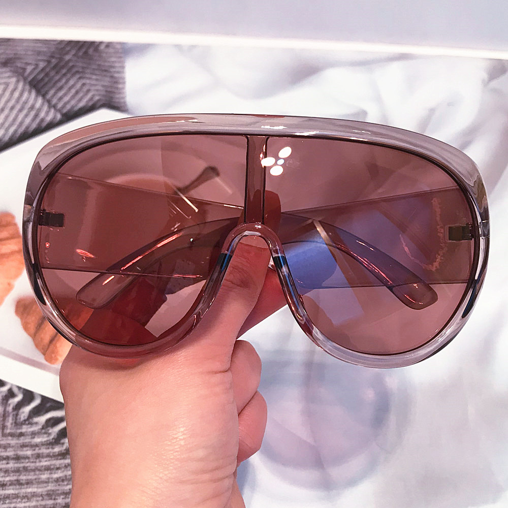 Sunglasses Oversized Square - Kacamata hitam oversize model one piece