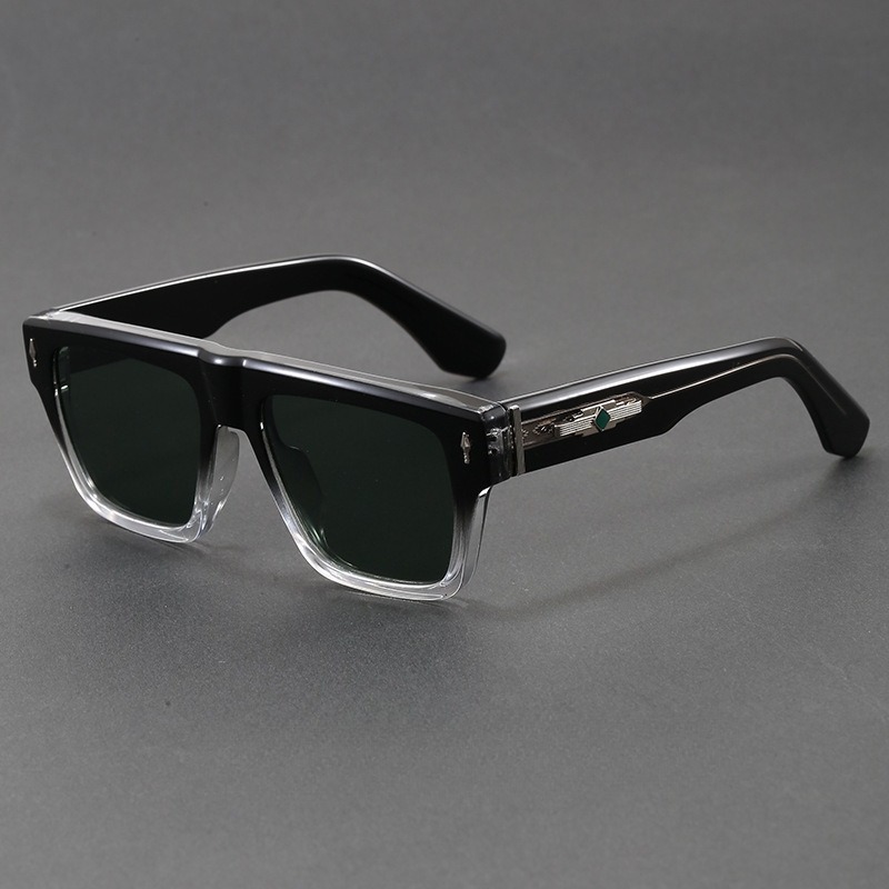 Sunglasses Oversized Square - COJOS Kacamata Hitam Persegi Tebal Pria