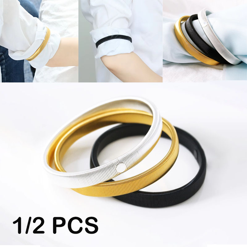 Women'S Accessories Clothing - Satu Buah Penahan Lengan Kemeja Elastis