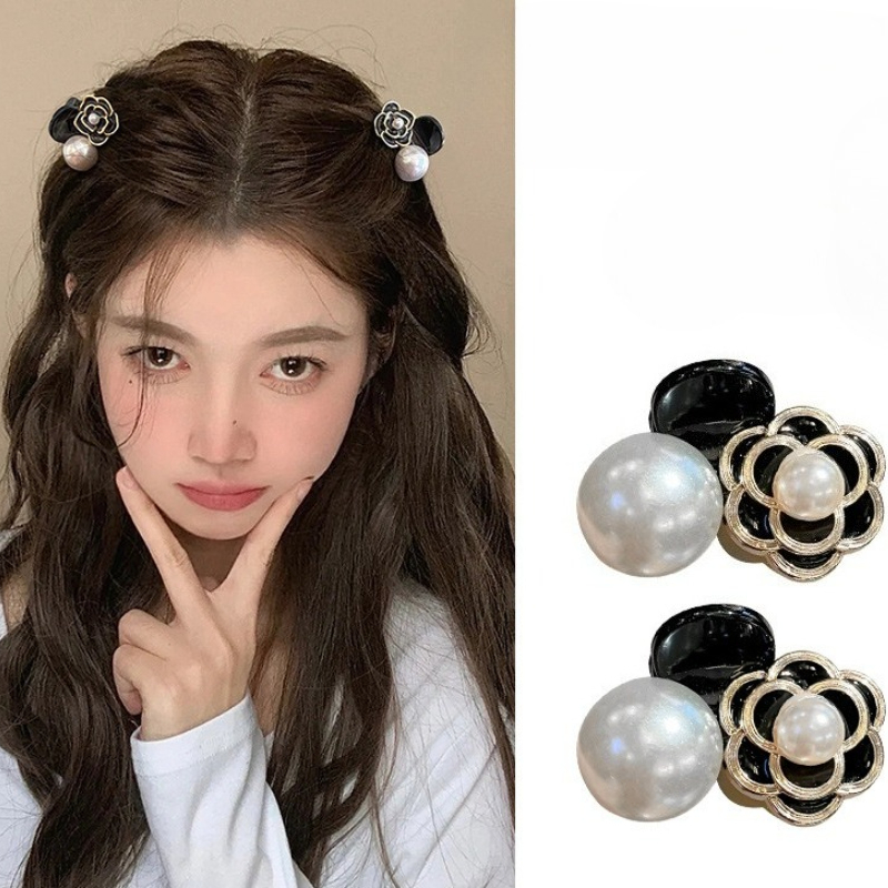 Women Accessories Combo Gift - Jepit Rambut Kecil Motif Bunga Mutiara