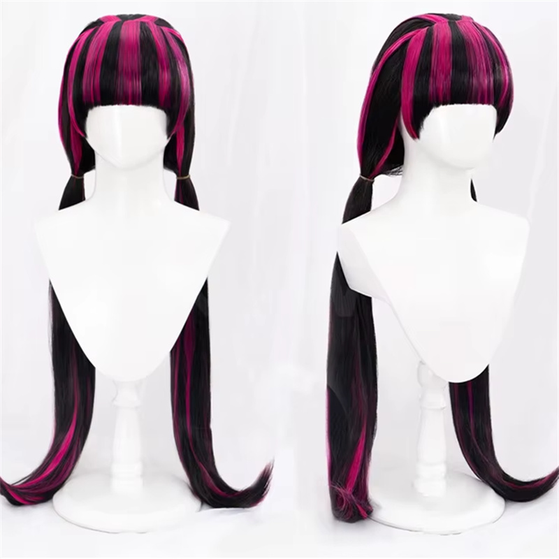Women'S Vampire Accessories - Wig Cosplay Draculaura Anime Wanita Halloween