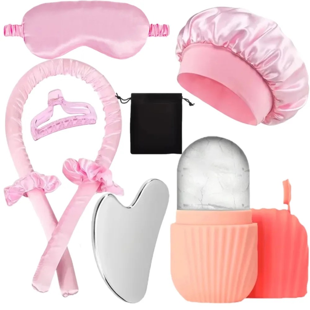 3/4/5/9Pcs Set Tidur Sutra Mas - Women Accessories Combo Gift ulasan dan harga