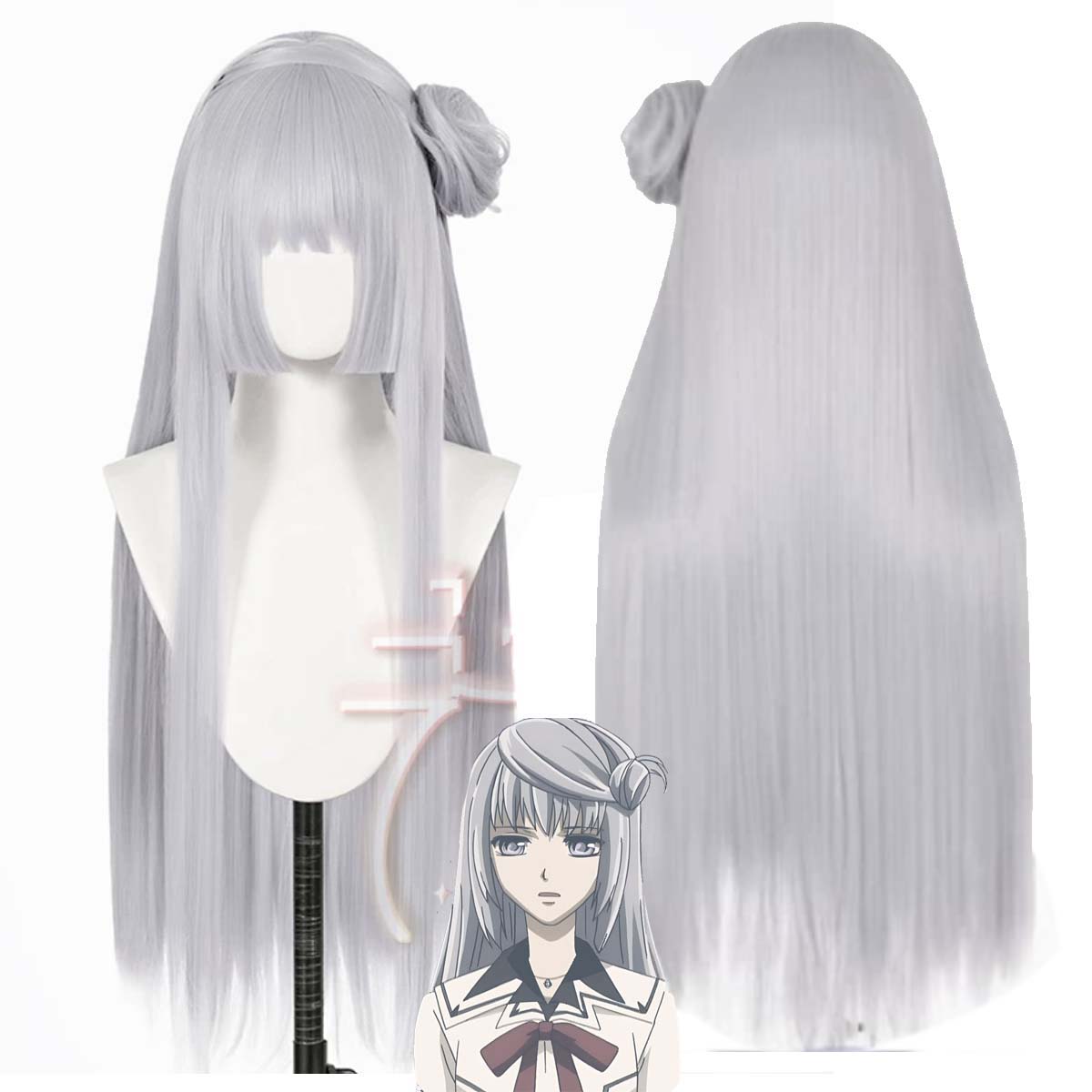 Wig Rambut Sintetis Tahan Pana - Women'S Vampire Accessories ulasan dan harga