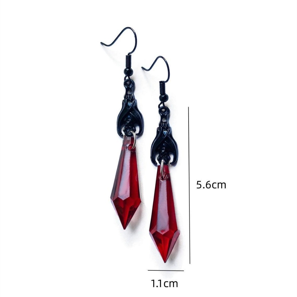 Anting Gantung Liontin Kristal - Women'S Vampire Accessories ulasan dan harga