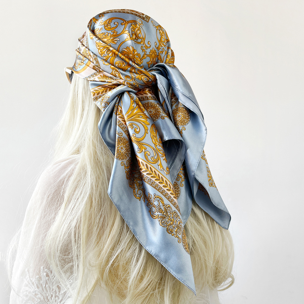 Selendang Sutra Satin Syal Per - Silk Scarf Square ulasan dan harga