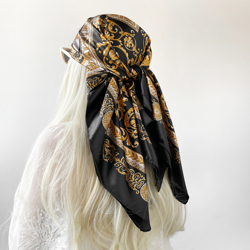 Selendang Sutra Satin Syal Per - Silk Scarf Square ulasan dan harga
