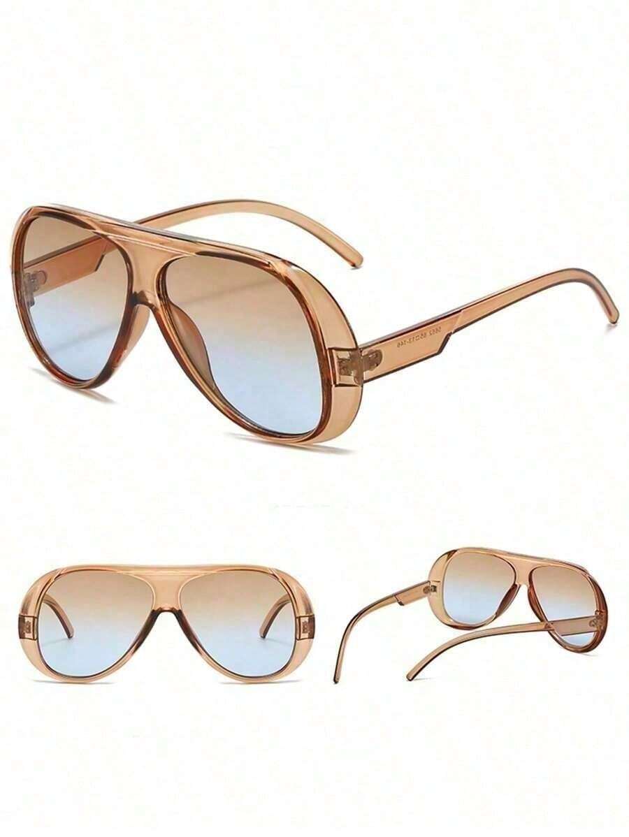 1 Buah Kacamata Fashion Perseg - Sunglasses Oversized Square ulasan dan harga