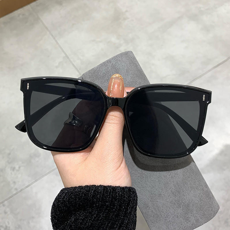 Kacamata Hitam Persegi Vintage - Sunglasses Oversized Square ulasan dan harga