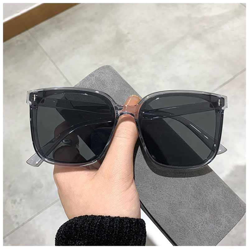 Kacamata Hitam Persegi Vintage - Sunglasses Oversized Square ulasan dan harga