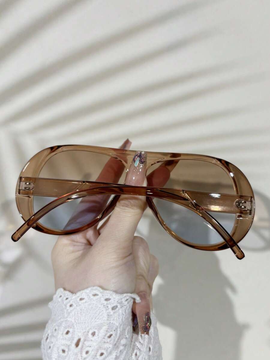Kacamata Fashion Vintage Overs - Sunglasses Oversized Square ulasan dan harga