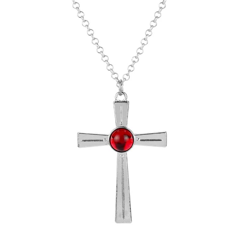 Kalung kristal merah Rosario d - Women'S Vampire Accessories ulasan dan harga