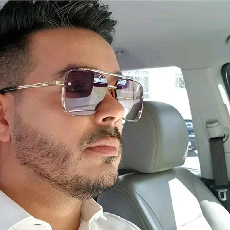 Kacamata Hitam Persegi Besar W - Sunglasses Oversized Square ulasan dan harga