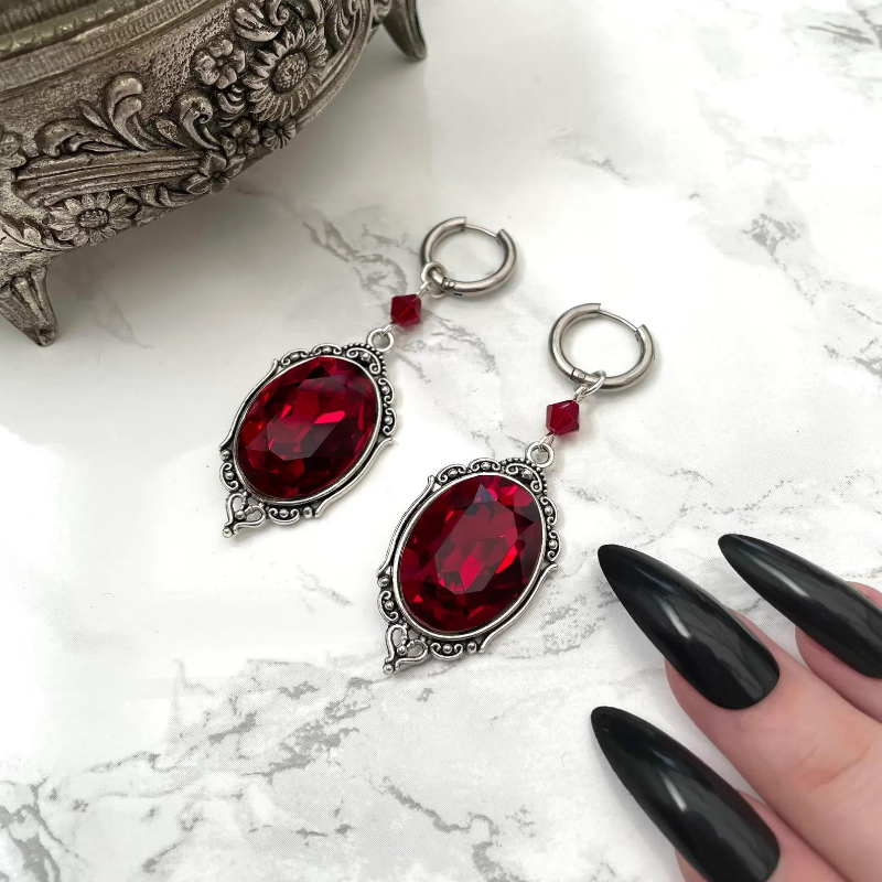 Anting Cameo Vampir, Perhiasan - Women'S Vampire Accessories ulasan dan harga