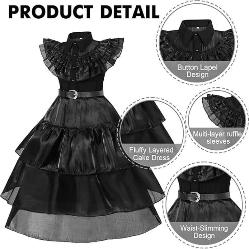Gaun Putri Penyihir Hitam untu - Women'S Accessories Clothing ulasan dan harga
