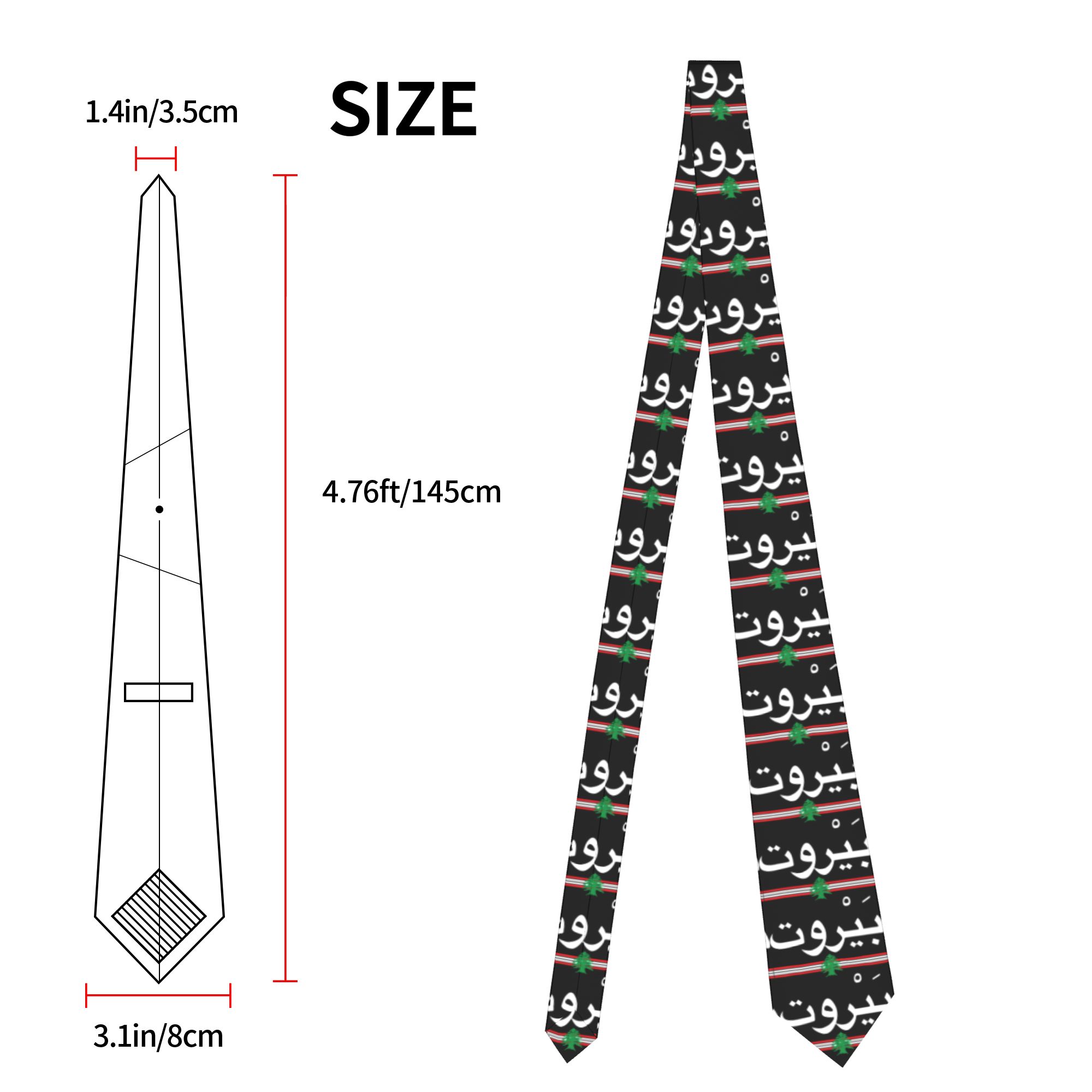 Dasi Lambang Arab Bendera Beir - Women Accessories Lebanon ulasan dan harga