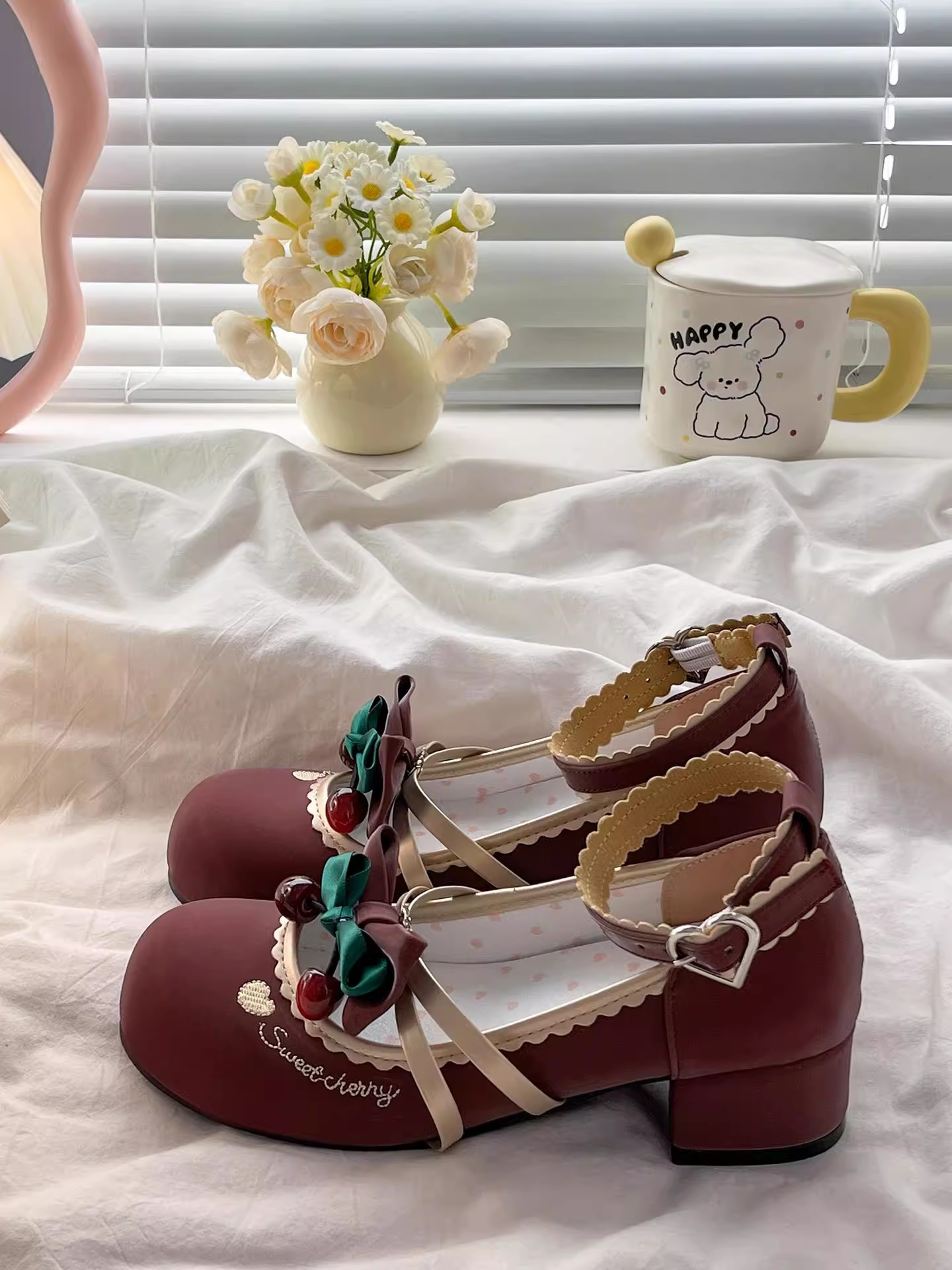 Sepatu Lolita Sweet Cherry Mar - Women'S Accessories For Shoes ulasan dan harga