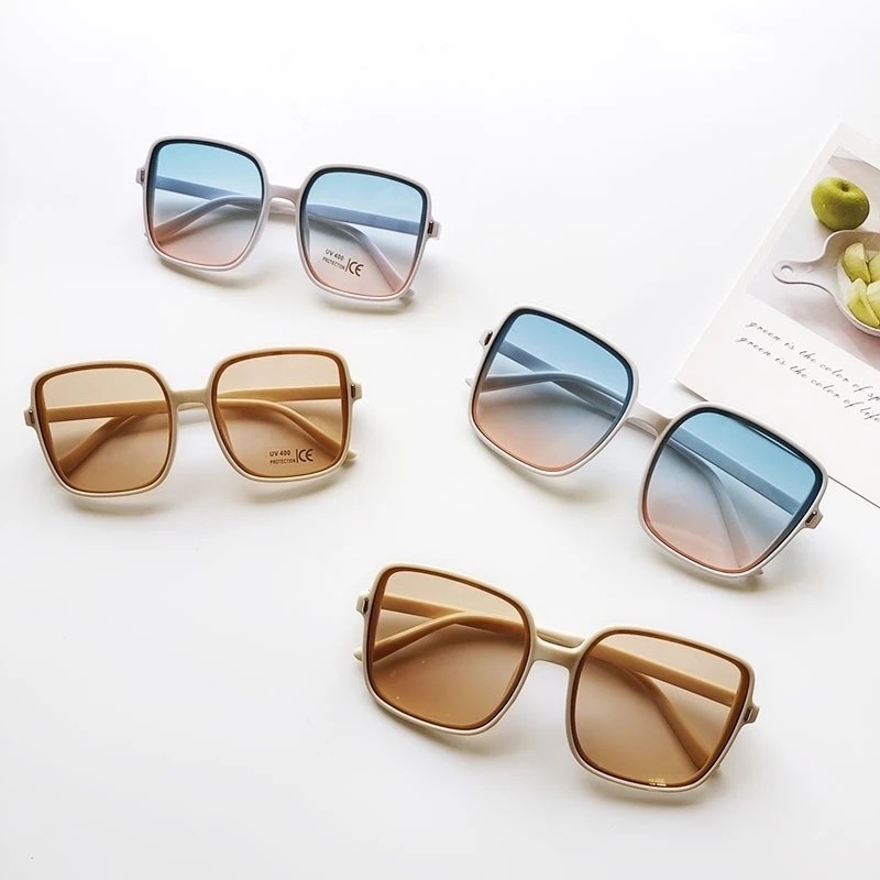 Kacamata Hitam Vintage Oversiz - Sunglasses Oversized Square ulasan dan harga