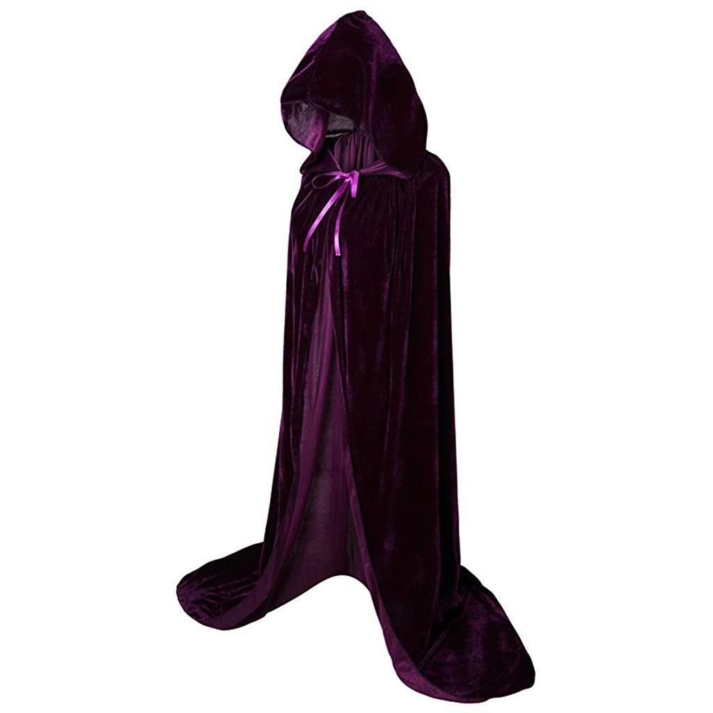 Jubah Halloween Jubah Berkerud - Women'S Vampire Accessories ulasan dan harga