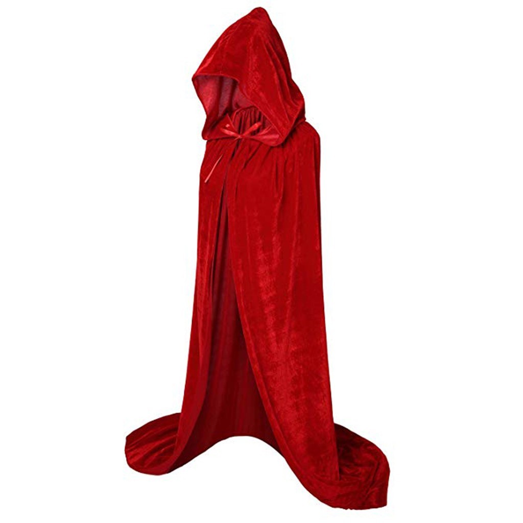 Jubah Halloween Jubah Berkerud - Women'S Vampire Accessories ulasan dan harga
