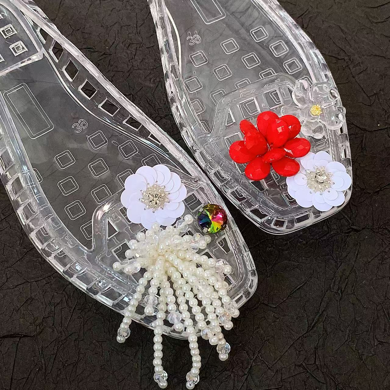 Sepatu Jelly Crystal untuk Wan - Women'S Accessories For Shoes ulasan dan harga
