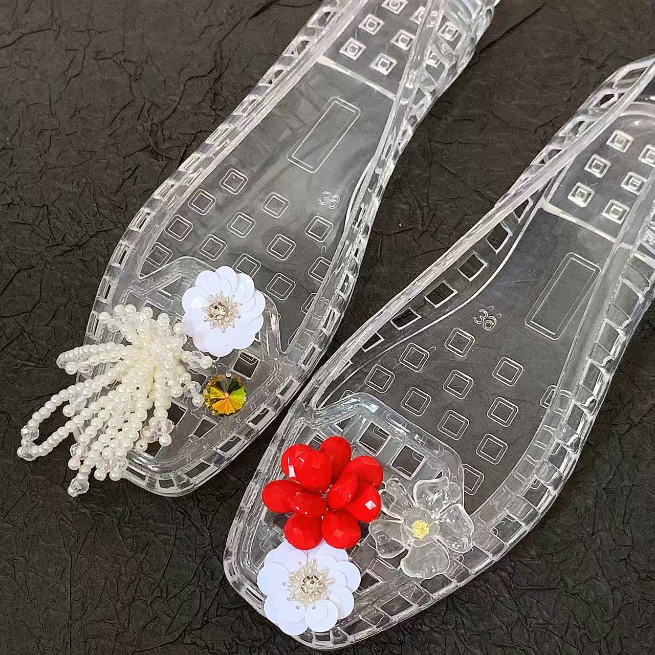 Sepatu Jelly Crystal untuk Wan - Women'S Accessories For Shoes ulasan dan harga
