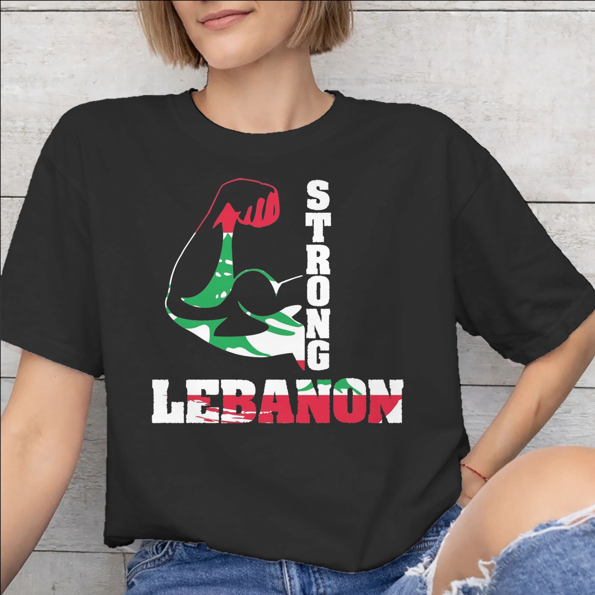Aksesori Hati Bendera Lebanon  - Women Accessories Lebanon ulasan dan harga