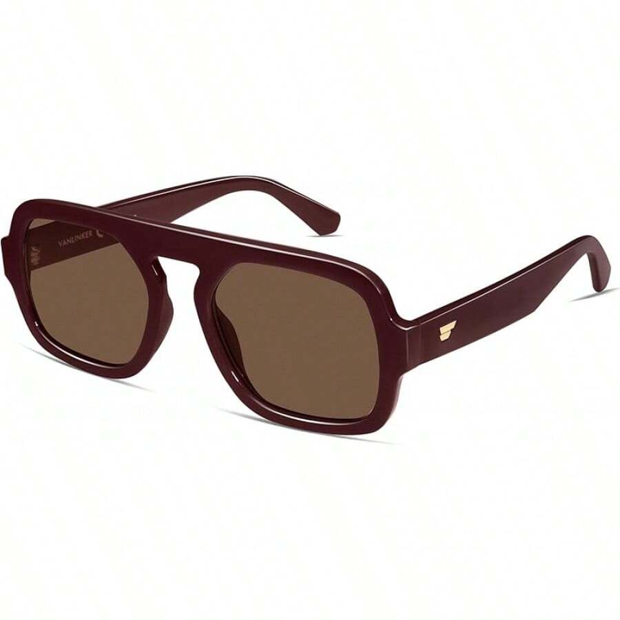 Kacamata Hitam VANLINKER Model - Sunglasses Oversized Square ulasan dan harga