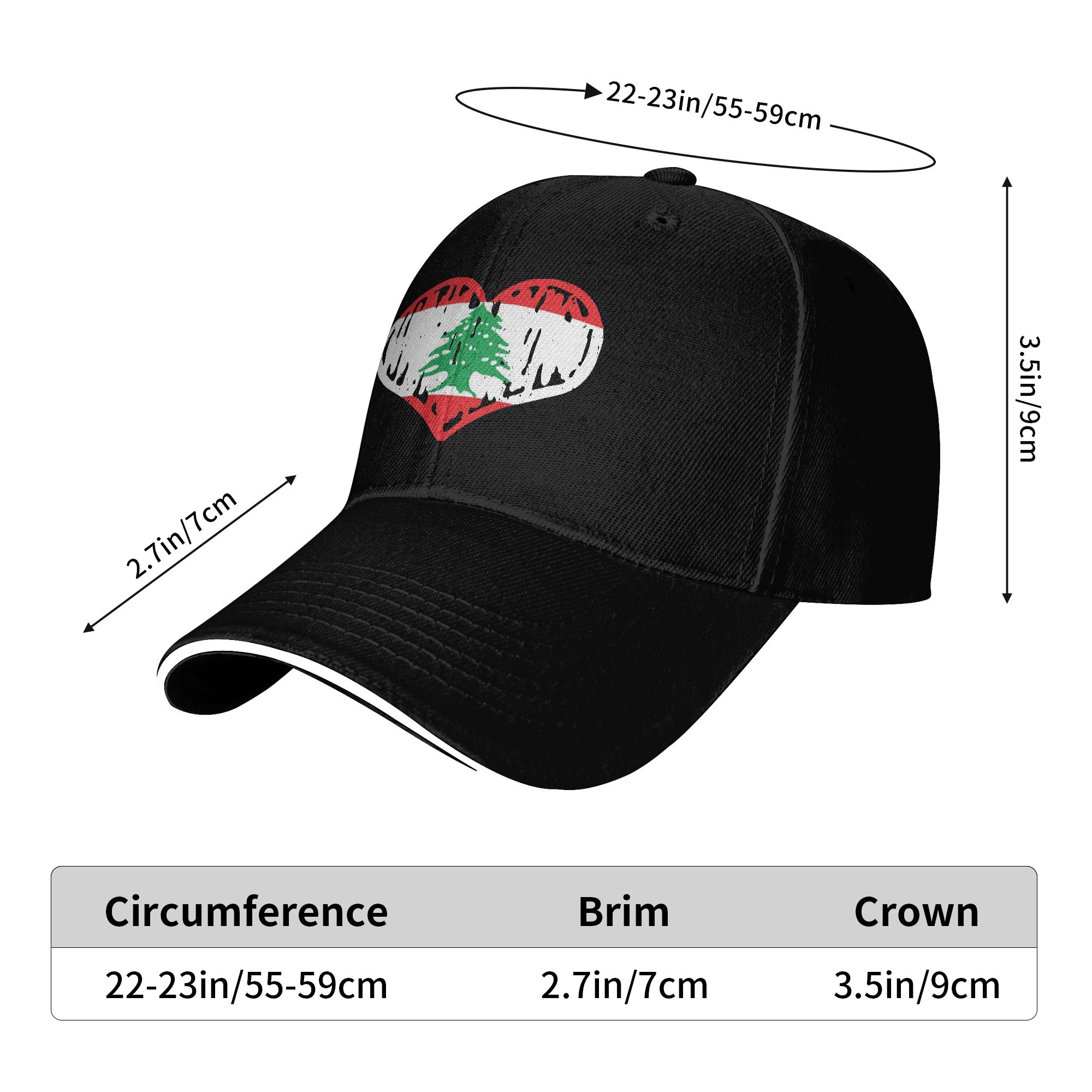 Aksesori Hati Bendera Lebanon  - Women Accessories Lebanon ulasan dan harga