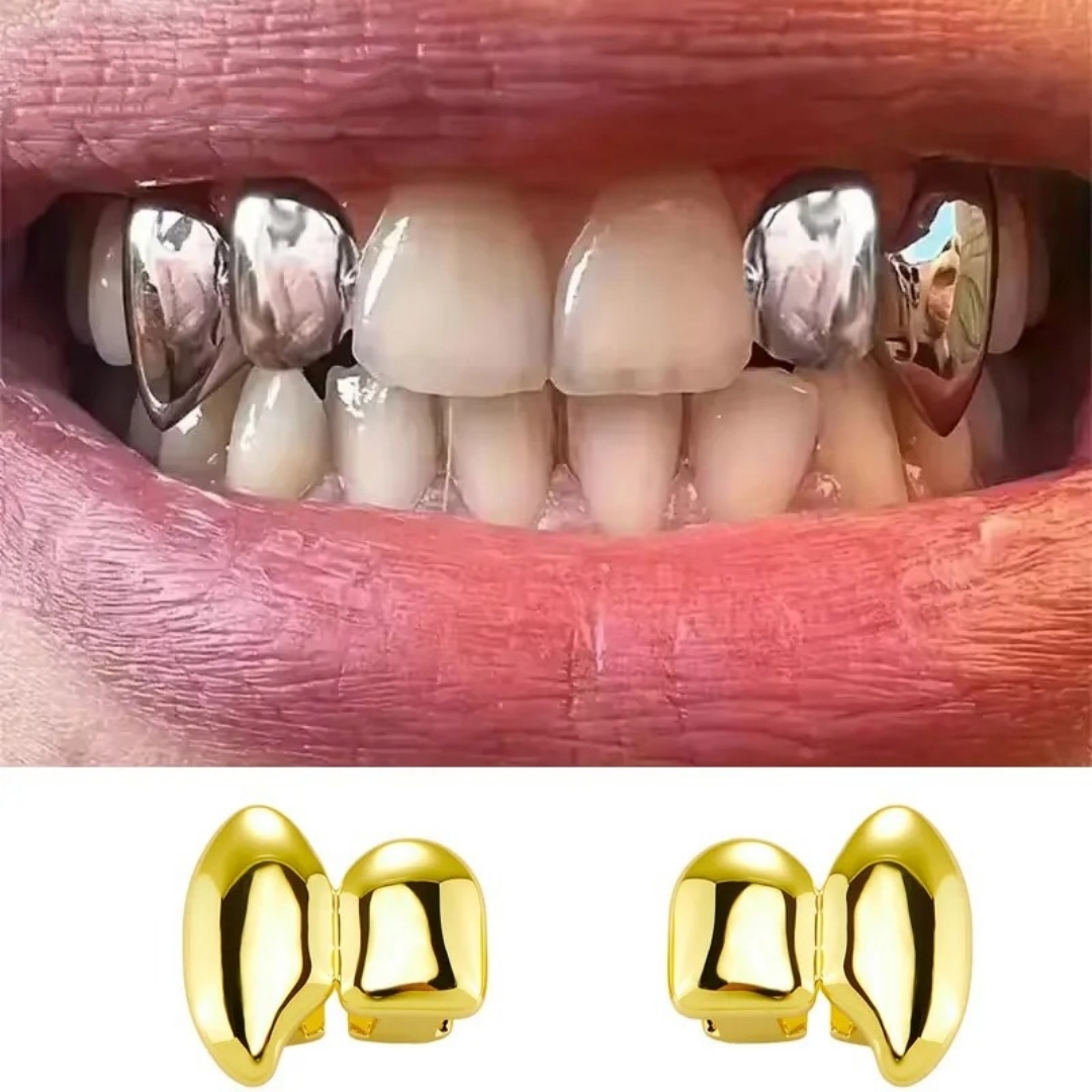 2PCS Gigi Palsu Vampir DIY Dou - Women'S Vampire Accessories ulasan dan harga