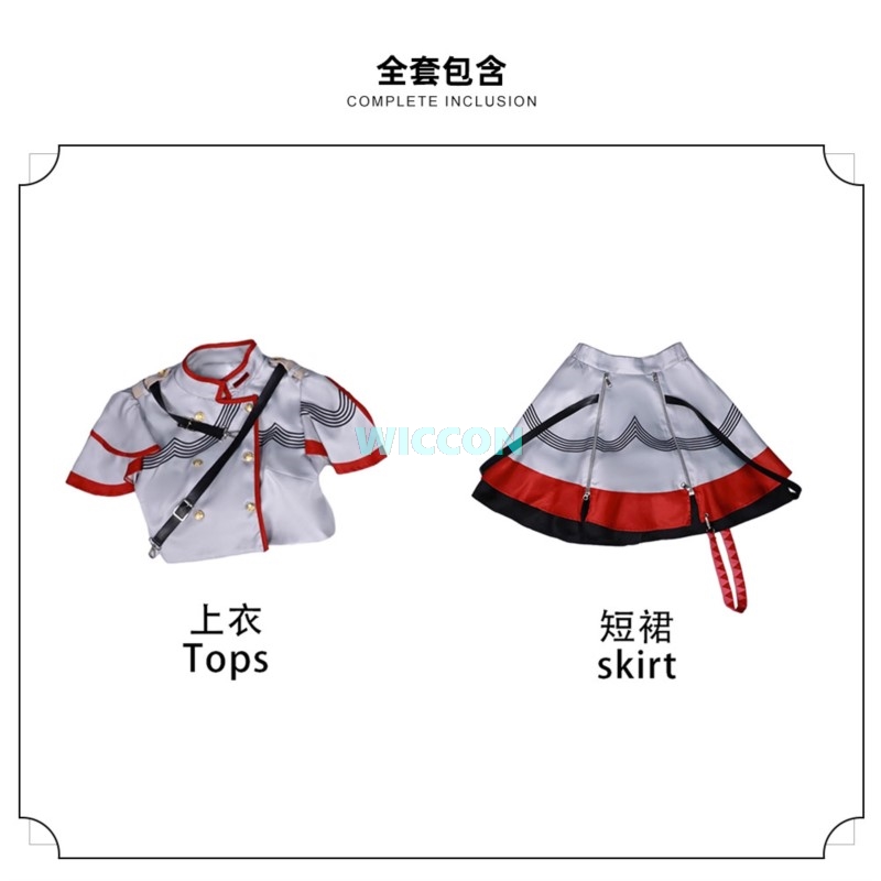 Kostum Cosplay Kasane Teto Set - Women'S Accessories For Shoes ulasan dan harga