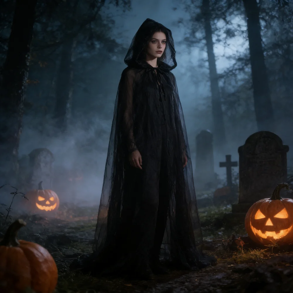 Selendang Pengantin Hitam Juba - Women'S Vampire Accessories ulasan dan harga