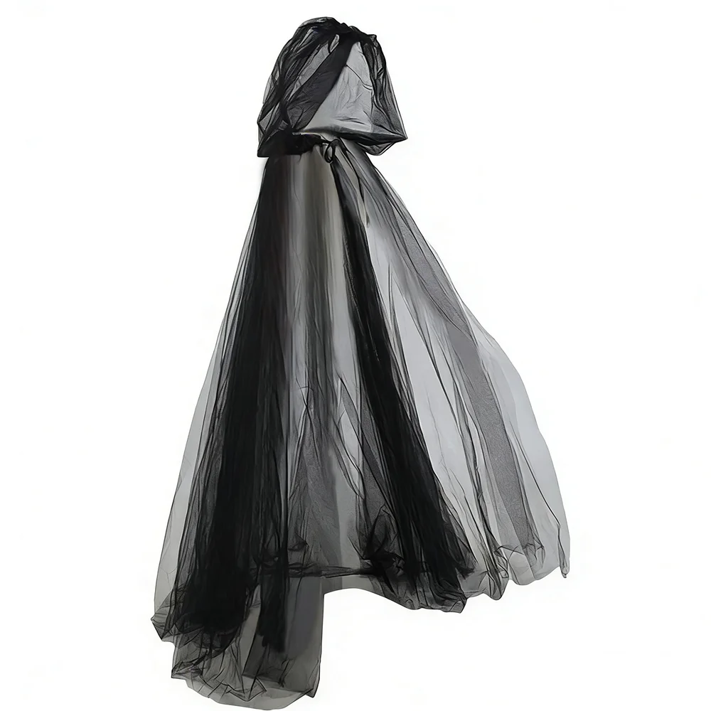 Selendang Pengantin Hitam Juba - Women'S Vampire Accessories ulasan dan harga