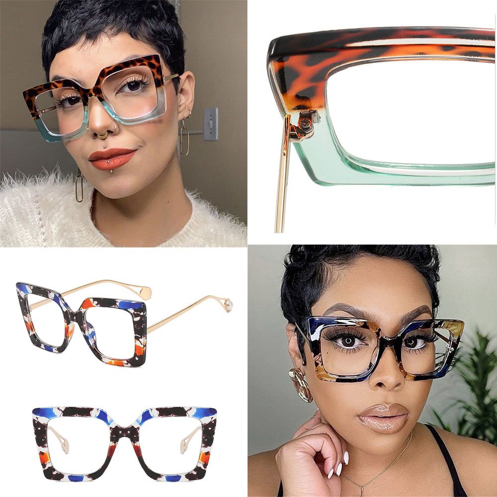 Kacamata Persegi Mode Baru Kac - Sunglasses Oversized Square ulasan dan harga