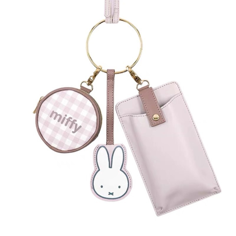 Set Kantong Ponsel Miffy Kawai - Women Accessories Combo Gift ulasan dan harga