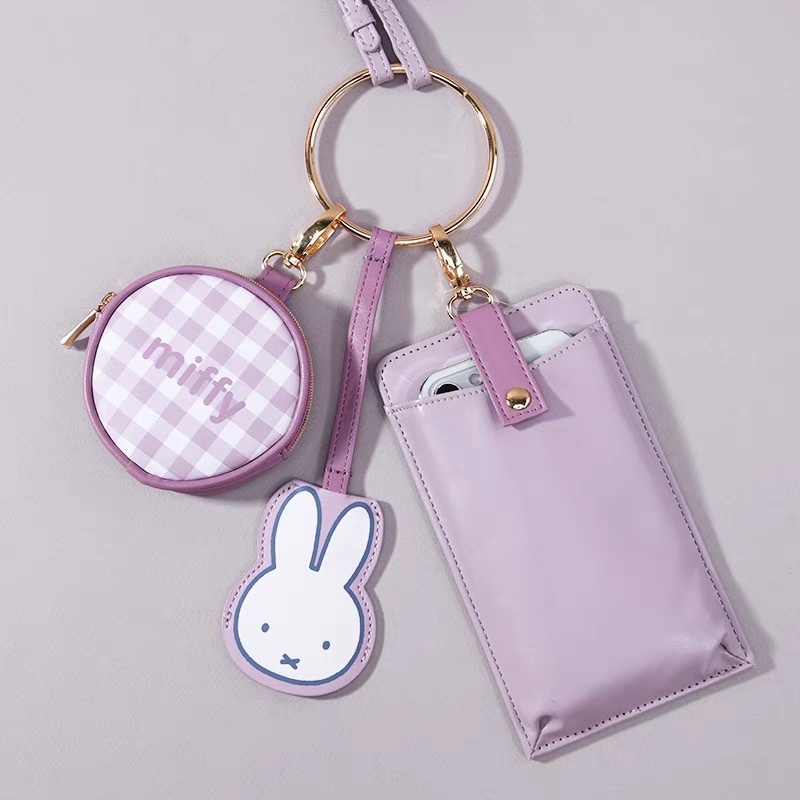 Set Kantong Ponsel Miffy Kawai - Women Accessories Combo Gift ulasan dan harga