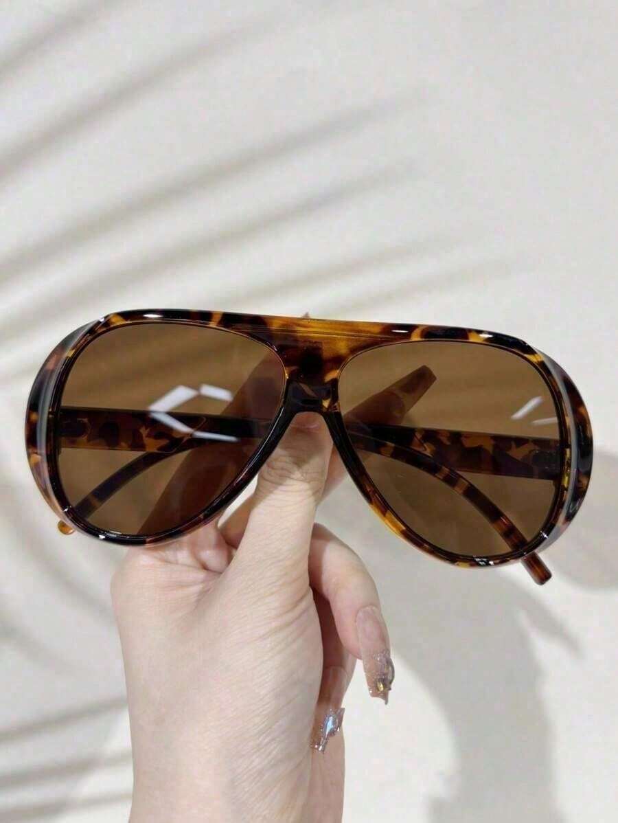 1 Buah Kacamata Fashion Perseg - Sunglasses Oversized Square ulasan dan harga