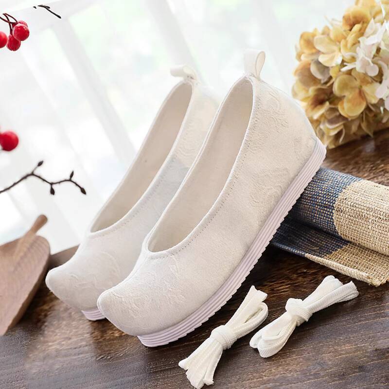 Sepatu Hanfu Warna Solid Gaya  - Women'S Accessories For Shoes ulasan dan harga