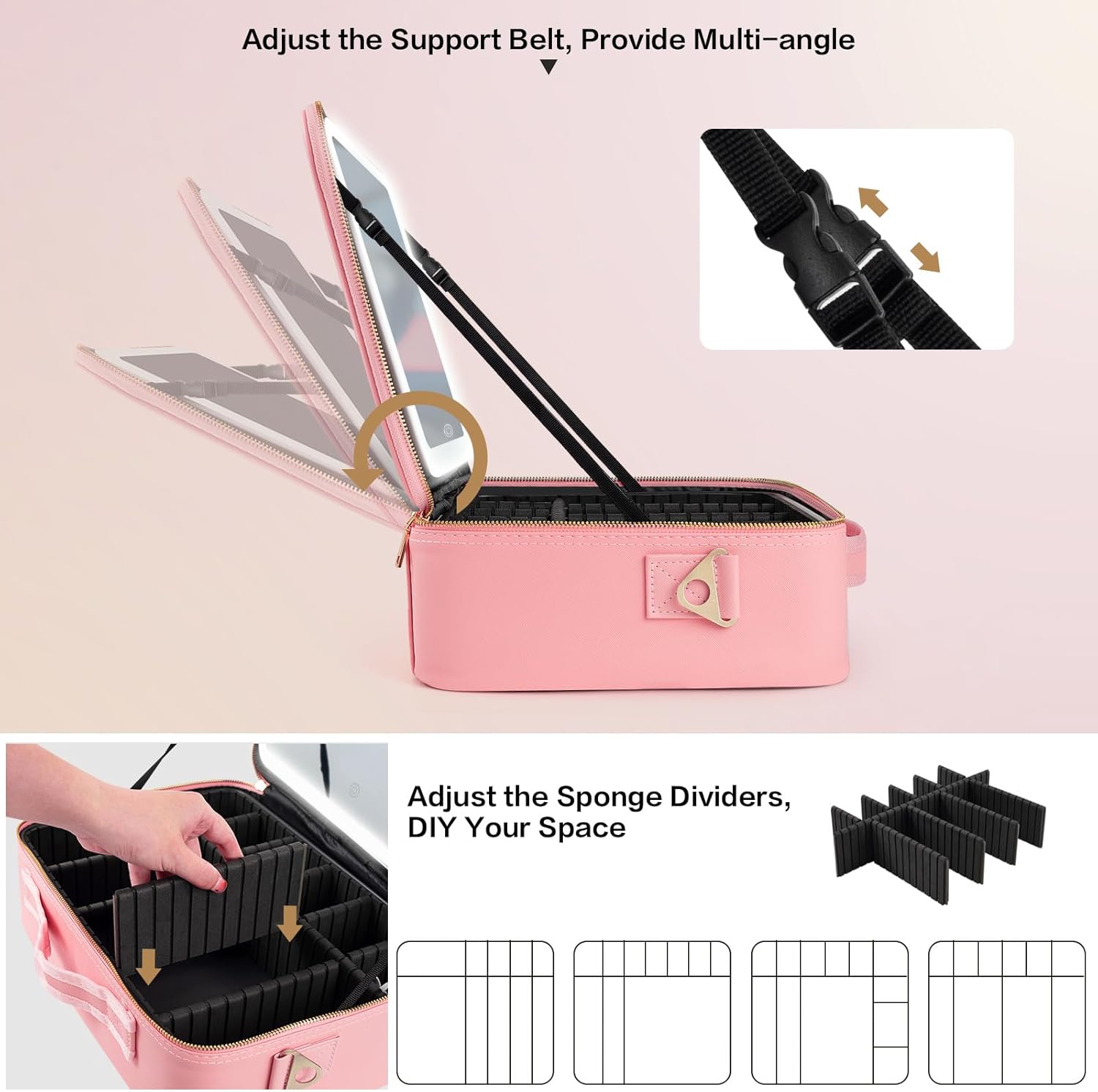 Tas Makeup Kapasitas Besar 15' - Women Accessories Box ulasan dan harga
